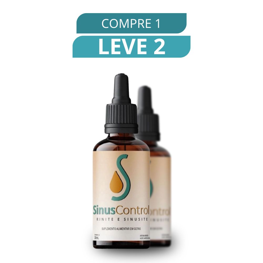 Sinus Control 30ml - Suplemento Natural + Frete Grátis