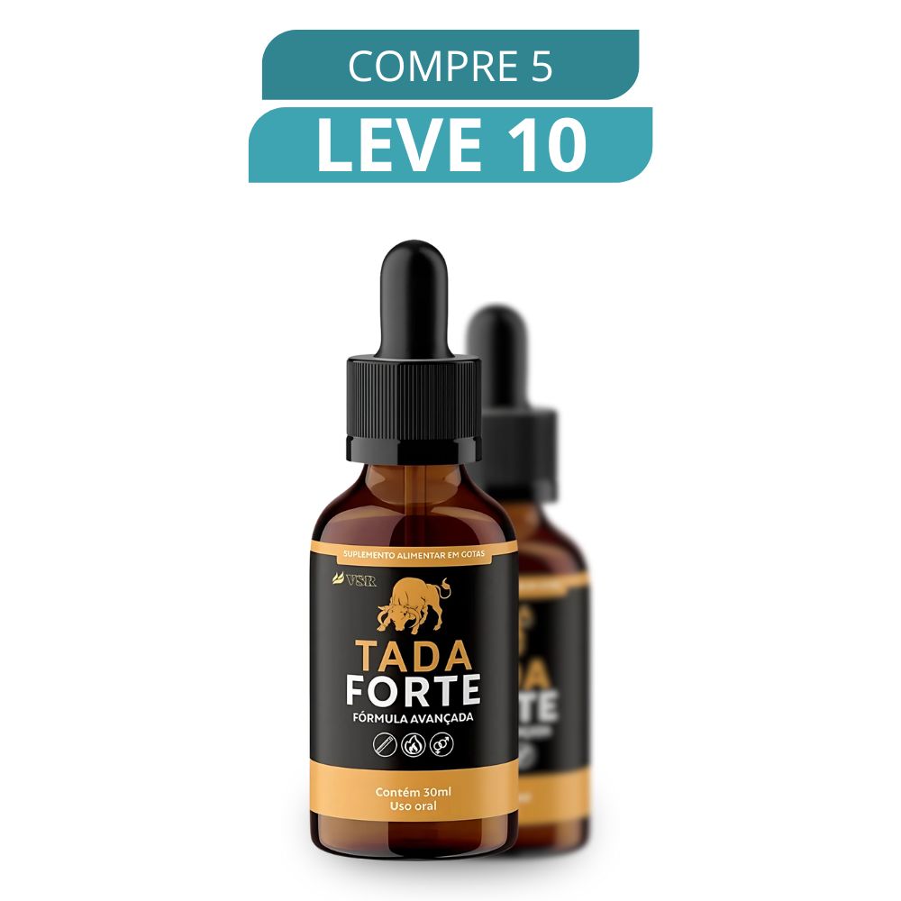 Tada Forte 30ml - Suplemento Natural + Frete Grátis