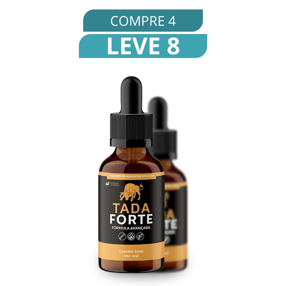 Tada Forte 30ml - Suplemento Natural + Frete Grátis
