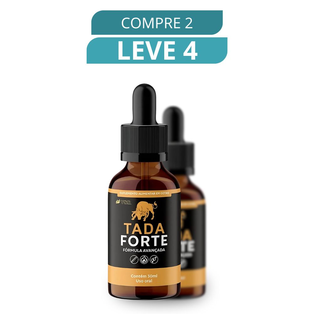 Tada Forte 30ml - Suplemento Natural + Frete Grátis