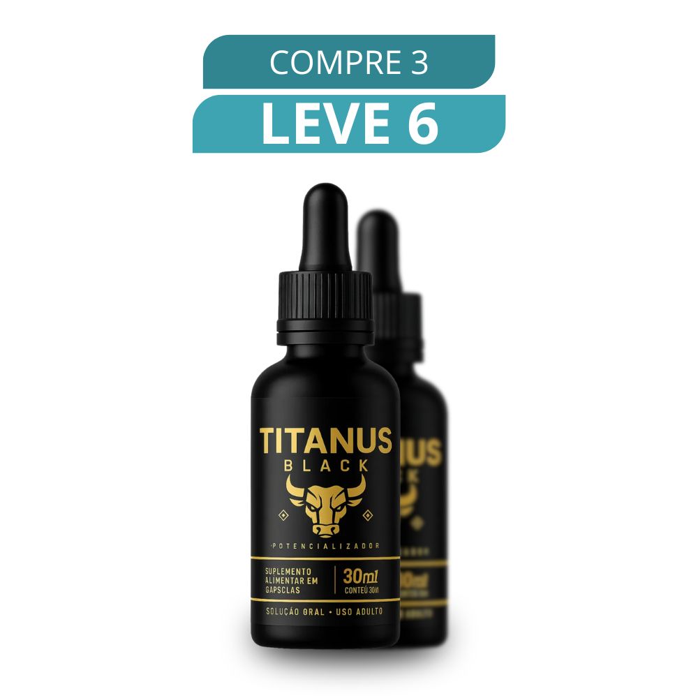 Titanus Black 30ml - Suplemento Natural + Frete Grátis