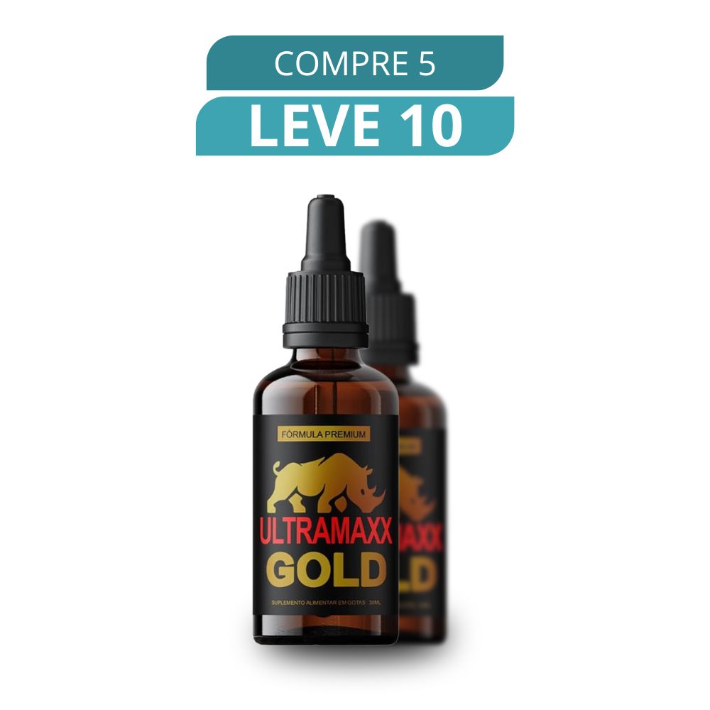 Ultramaxx Gold 30ml - Suplemento Natural + Frete Grátis