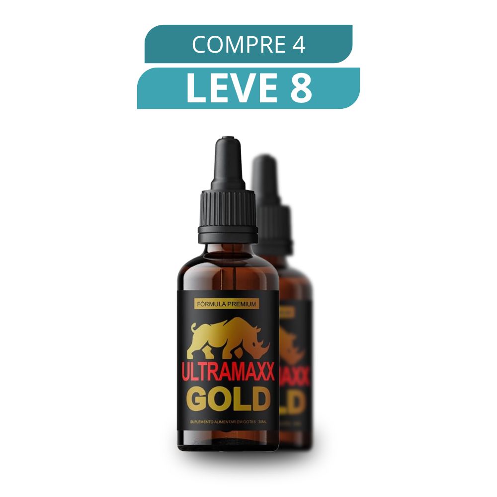 Ultramaxx Gold 30ml - Suplemento Natural + Frete Grátis
