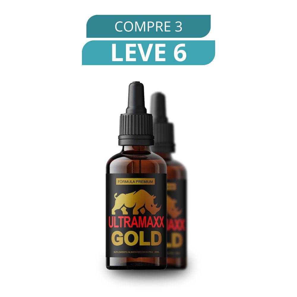 Ultramaxx Gold 30ml - Suplemento Natural + Frete Grátis