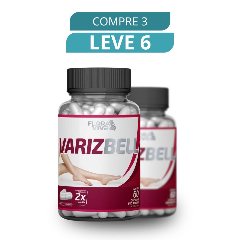 Varizbell 60 Cápsulas - Suplemento Natural + Frete Grátis