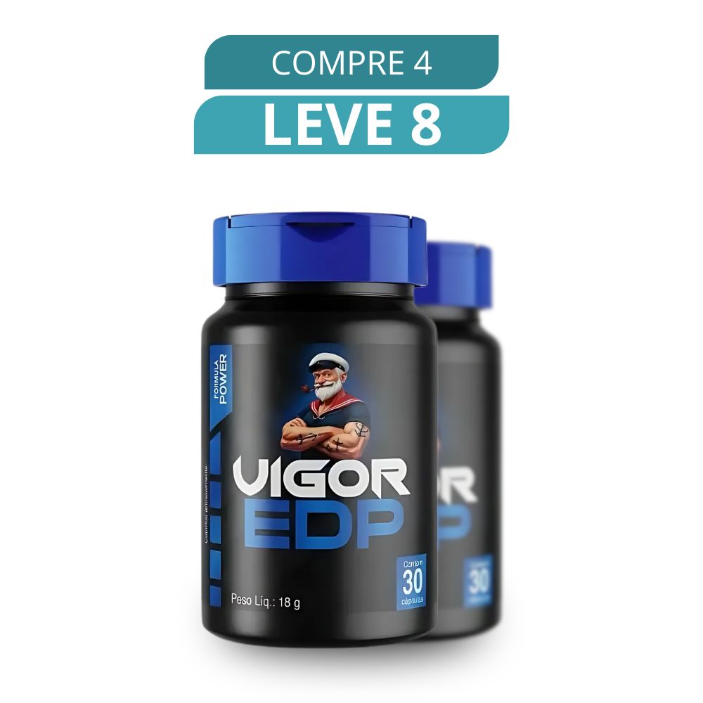 Vigor EDP 30 Cápsulas - Suplemento Natural + Frete Grátis