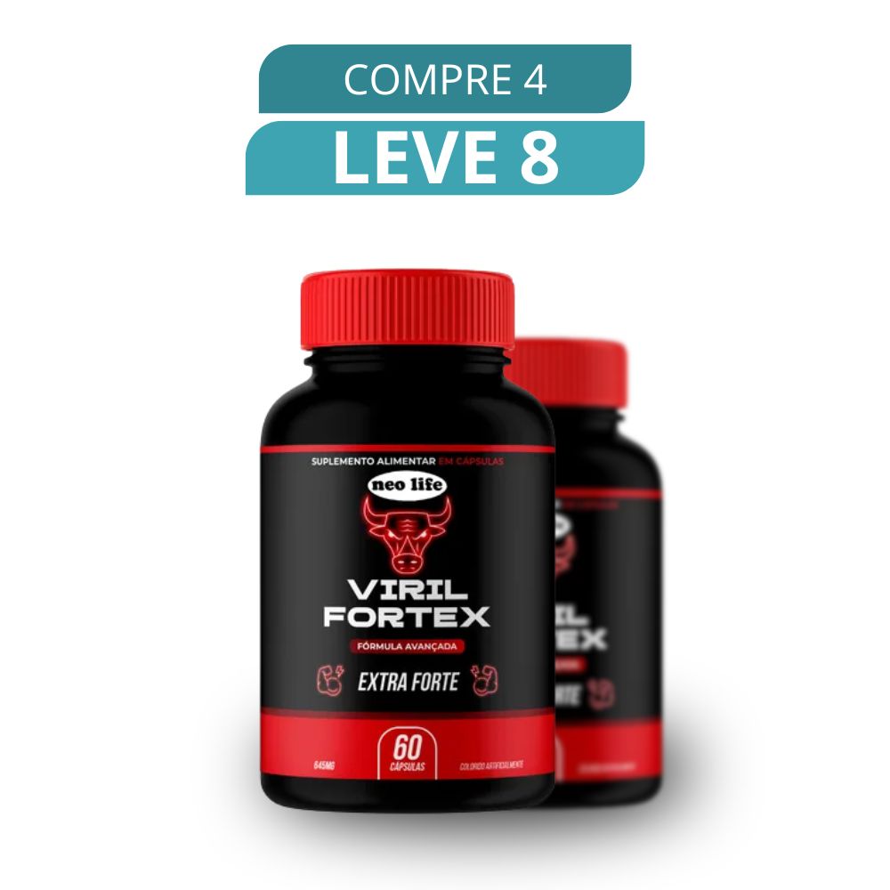 Viril Fortex 60 Cápsulas - Suplemento Natural + Frete Grátis