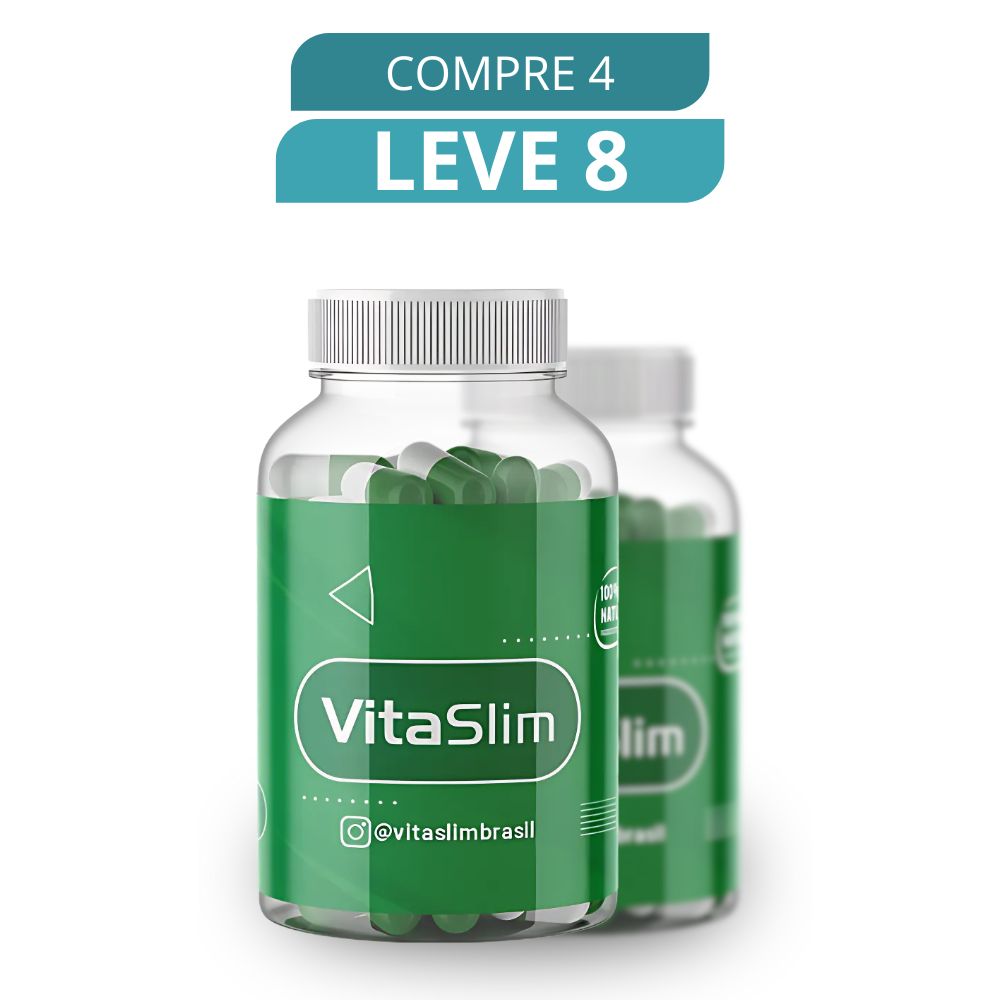 VitaSlim 60 Cápsulas - Suplemento Natural + Frete Grátis